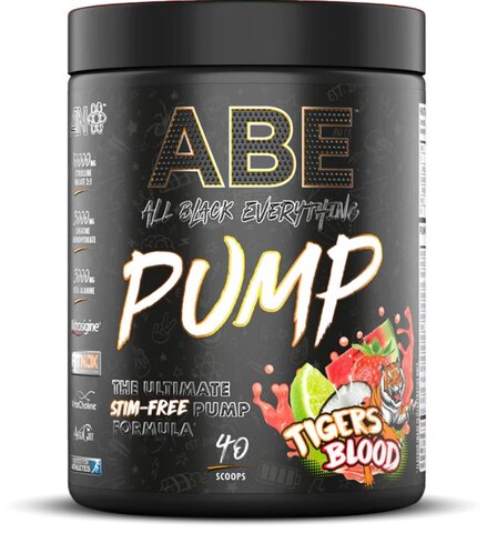 Applied Nutrition ABE Pump Ultimate Stim Free Tigers Blood (500g)