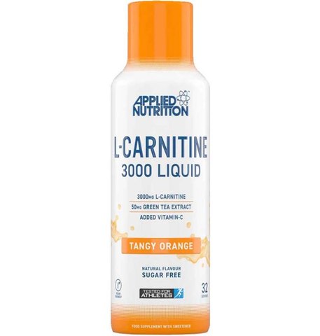 Applied Nutrition L-Carnitine 3000 Liquid Tangy Orange