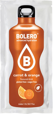 Bolero Advanced Hydration Carrot & Orange Flavoured Powder Drink (9g)