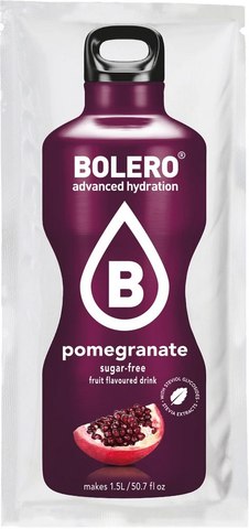 Bolero Advanced Hydration Pomegranate Flavoured Powder Drink (9g)