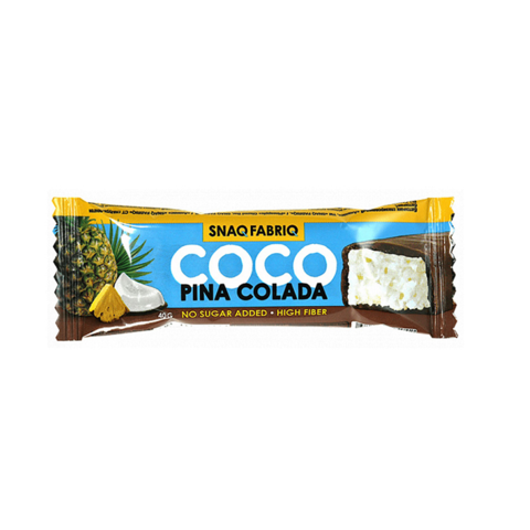 Bombbar Snaq Fabric - Pina Colada, 1 Coco Bar, 40 g