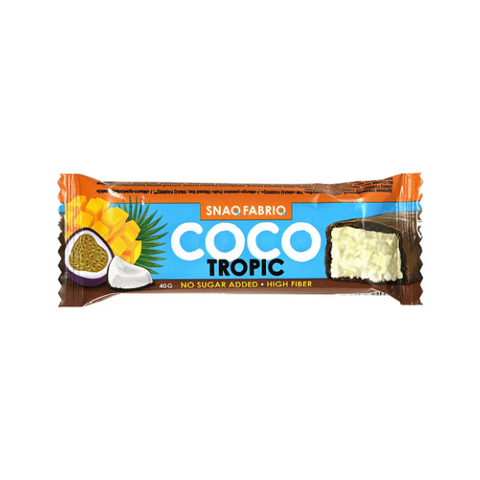 Bombbar Snaq Fabric - Tropic, 1 Coco Bar, 40 g