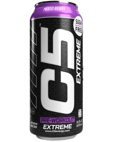 C5 Extreme Rtd Pre Workout Mixed Berry (473ml)