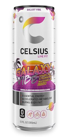 CELSIUS Sparkling Functional Essential Energy Drink Galaxy Vibe (355ml)