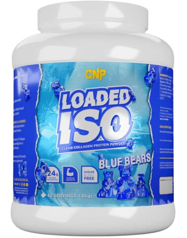 CNP Loaded ISO Clear Collagen Protein Powder Blue Bears (1.8kg)