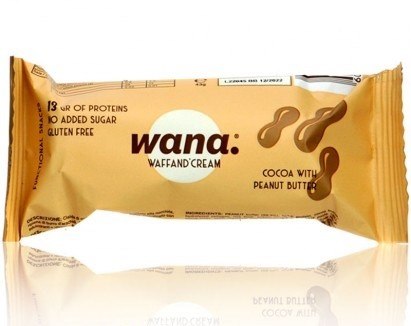 Wana Waffand Cocoa & Peanut Butter Cream (43g)
