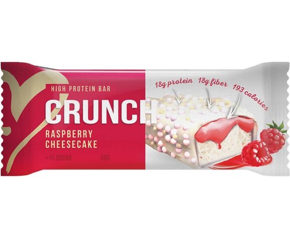 BootyBar Crunch Protein Bar Raspberry Cheesecake (60g)