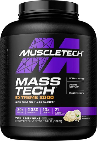 MuscleTech Mass-Tech Vanilla Milkshake (6lbs)