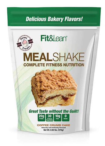 Fit & Lean Meal Shake Coffee Crumb Cake (370g)