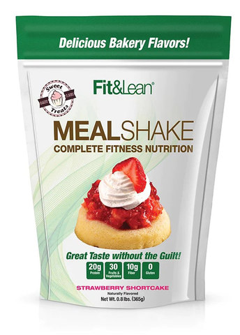 Fit & Lean Meal Shake Strawberry Shortcake (365g)
