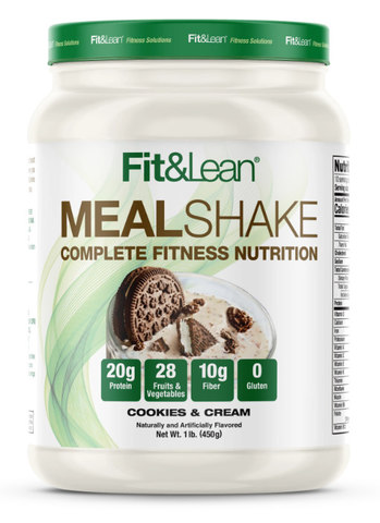 Fit & Lean Fat Burning Meal Replacement Cookies & Cream (450g)