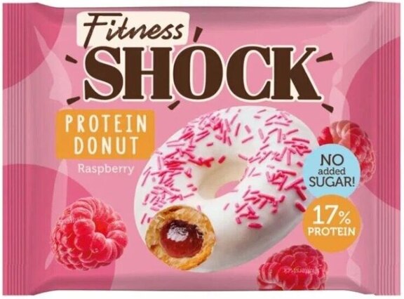 FitnesShock Protein Donut Raspberry (70g)