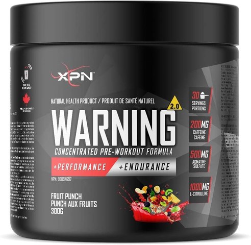 XPN Warning Fruit Punch (300g)