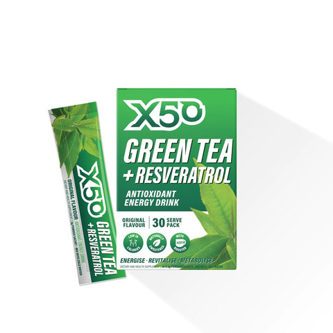 Tribeca Health X50 Green Tea Original (30 Pack)