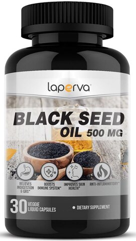 Laperva Black Seed Oil 500mg (30 Capsules)