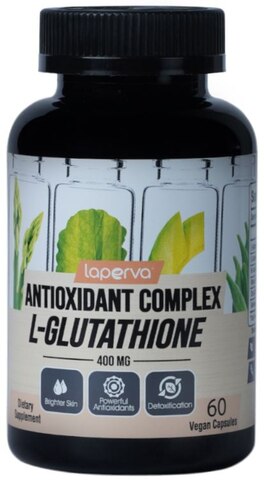 Laperva L-Glutathione 400mg Antioxidant Complex (60 Capsules)