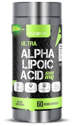 Laperva Ultra Alpha Lipoic Acid 600mg (60 Capsules)