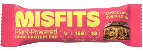 Misfits Vegan Protein bar Chocolate Cookie Butter (40g)