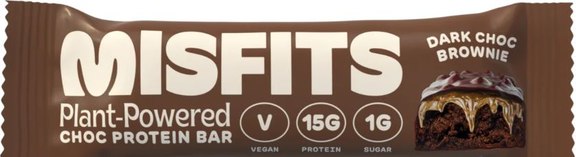 Misfits Vegan Protein bar Dark Chocolate Brownie (45g)