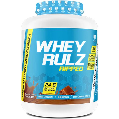 Muscle Rulz Whey Rulz Ripped Chocolate (4lbs)