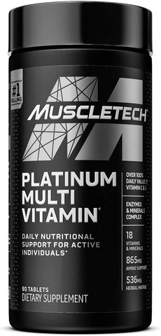 MuscleTech Platinum Multivitamin (90 Tablets)