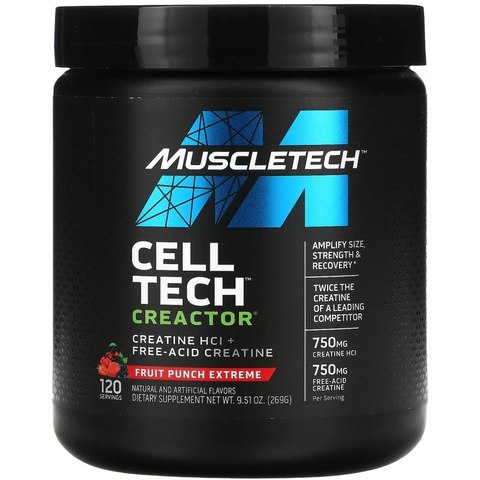 Muscletech Cell-Tech Creactor Fruit Punch (269g)
