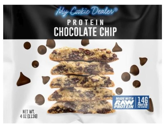 My Cookie Dealer Protein Chocolate Chip made with Raw Protein (113g)
