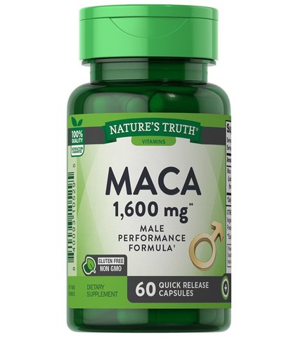 Nature's Truth Maca 1600mg (60 Tablets)