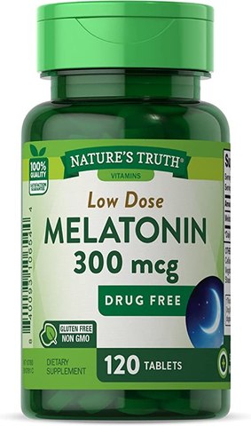 Nature's Truth Melatonin 300mcg 120 Tabs