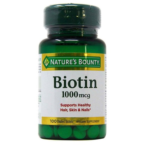 Natures Bounty Biotin (100 Tablets)