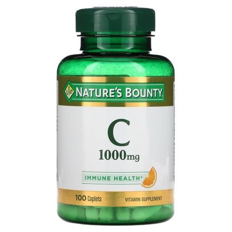 Natures Bounty C 1000mg (100 Caplets)