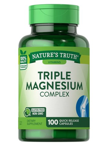 Nature's Truth Triple MAGNESIUM Complex, 100 Capsules
