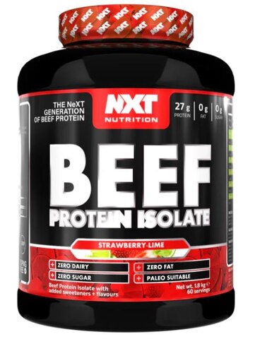 NXT Beef Protein Isolate Strawberry & Lime (1.8kg)