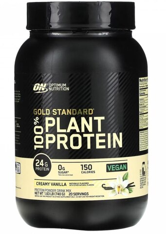 Optimum Nutrition Gold Standard 100% Plant Protein Creamy Vanilla (1.63lbs)