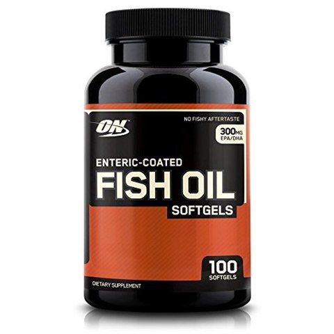 Optimum Nutrition Enteric Coated Fish Oil (100 Tablets)