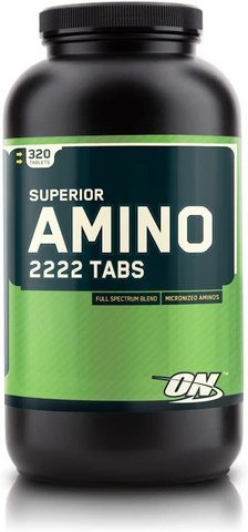 Optimum Nutrition Superior Amino 2222 Tabs (320 Tablets)
