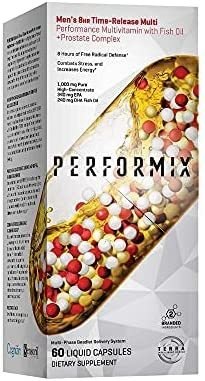 PERFORMIX Men's Multivitamin with Omega Fish Oil 60 Caps