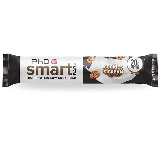 PhD Smart Protein Bar Cookies & Cream (64g)