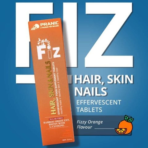 Pranic FIZ Hair Skin Nail Orange (20 Tablets)