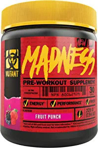 Mutant Madness - Redefines The Pre-Workout Fruit Punch