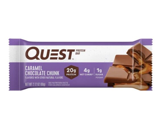Quest Nutrition Protein Bar Caramel Chocolate Chunk (60g)