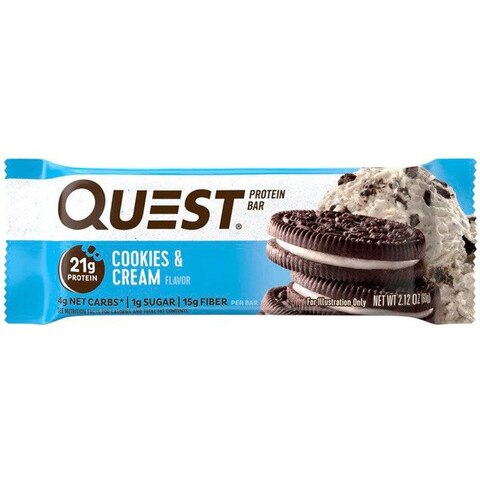 Quest Nutrition Protein Bar Cookies and Cream (60g)