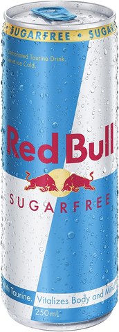 Red Bull Energy Drink Sugar Free 250 ML
