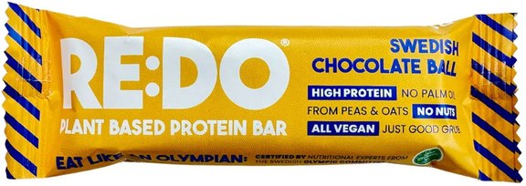 Redo Vegan Protein Bar Swedish Chocolate Ball (60g)