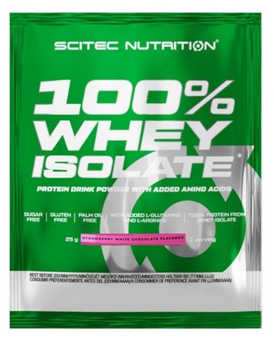 Scitec Nutrition 100% Hydro Isolate 25g Strawberry White Chocolate