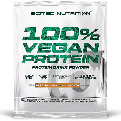 Scitec Nutrition 100% Vegan Protein Hazelnut Walnut (33g)