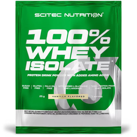 Scitec Nutrition 100% Whey Isolate Vanilla (25g)