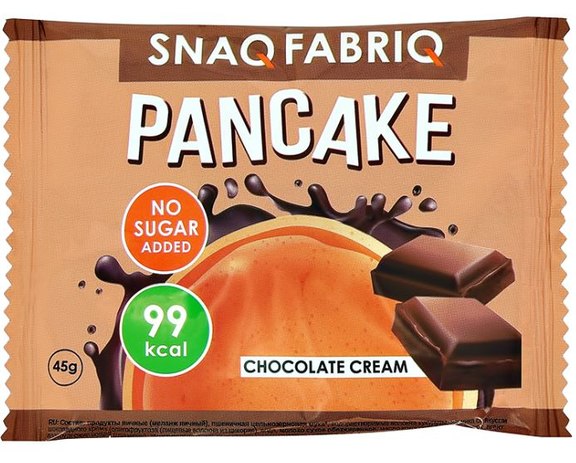 Snaq Fabriq Pancake Delicate Chocolate Cream (45g)