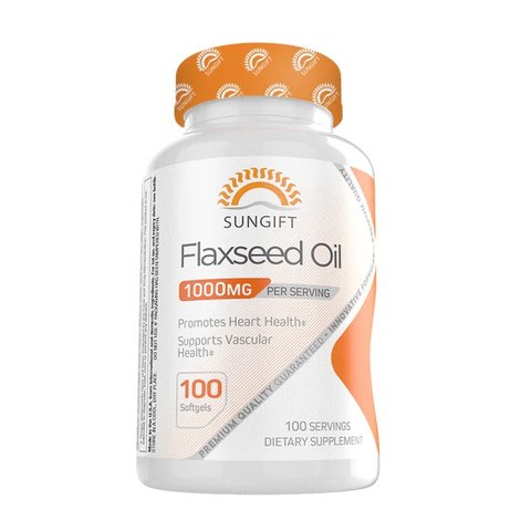 Sungift Flaxseed Oil 1000mg (100 Tablets)
