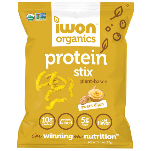 IWON Organics Protein Stix Sweet Dijon (142g)